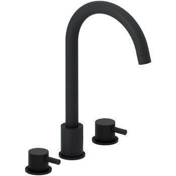 Смеситель для раковины Damixa Scandinavian Pure 360200300 Черный матовый — фото 1, Смесители для раковины