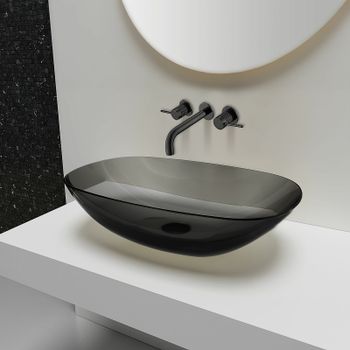 Смеситель для раковины Vincea Groove VBFW-4G1MB Черный матовый — фото 2, Смесители для раковины