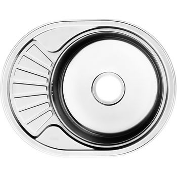 Кухонная мойка Iddis Suno S 60 SUN60SDi77 Сатин — фото 1, Кухонные мойки