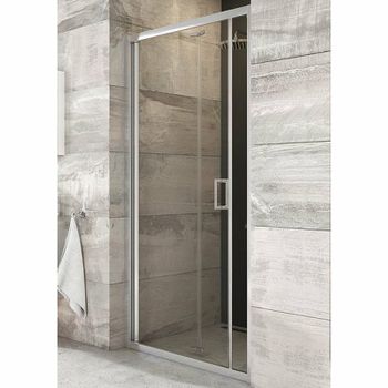 Душевая дверь Ravak Blix BLDZ2-90 X01H70C00Z1 профиль Хром стекло Transparent — фото 1, Складные душевые двери