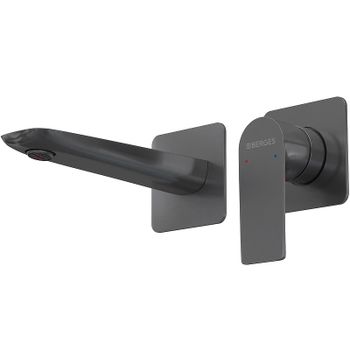 Смеситель для раковины Berges Ventas S 076014 Оружейная сталь — фото 3, Смесители для раковины