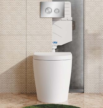 Смывной бачок WasserKRAFT Aller 10TLT.031.ME.BN01 для унитаза с клавишей смыва Никель — фото 4, Смывные бачки скрытого монтажа