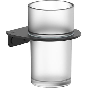 Стакан для зубных щеток Iddis NOABLG0i45 Черный матовый — фото 1, Стаканы для зубных щеток