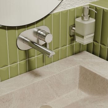 Смеситель для раковины WasserKRAFT Wern 4230 Никель — фото 2, Смесители для раковины