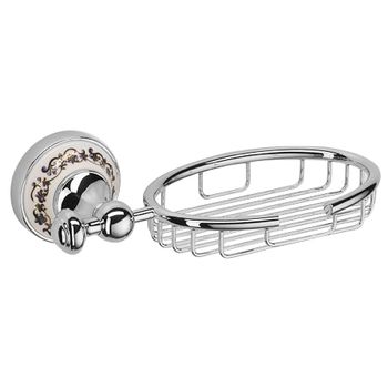 Мыльница настенная Schein Saine Chrome 7053009 Хром — фото 1, Мыльницы