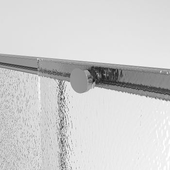 Душевой уголок Niagara Nova 130х100 NG-65-13CH-CH100-34 профиль Хром стекло шиншилла — фото 9, Прямоугольные душевые уголки