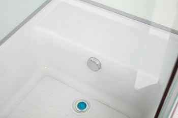 Душевая кабина Esbano ES-108CKRB 100x80 L ESKB108CKRBL без гидромассажа — фото 5, Душевые кабины