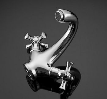 Смеситель для раковины Gappo G42 G1042 Хром — фото 3, Смесители для раковины