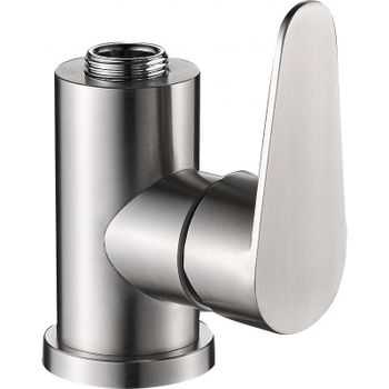 Смеситель для кухни Haiba HB73802 Нержавеющая сталь без излива — фото 1, Смесители для кухни