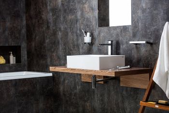 Столешница под раковину Ravak Formy L 80 X000000830 Белая — фото 6, Столешницы под раковину