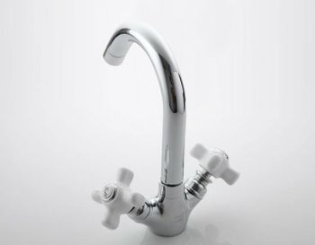 Смеситель для раковины Frap H18 F1318 Хром — фото 3, Смесители для раковины