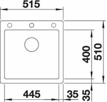 Кухонная мойка Blanco Pleon 5 521672 Белая — фото 5, Кухонные мойки