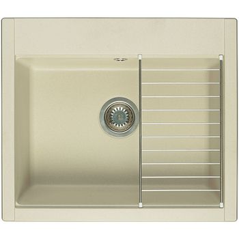 Кухонная мойка Aquaton Делия 60 1A715232LD240 Жемчуг — фото 2, Кухонные мойки