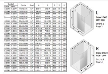 Душевой уголок New Trendy New Soleo Black 100х110 K-0683 профиль Черный стекло прозрачное — фото 8, Прямоугольные душевые уголки