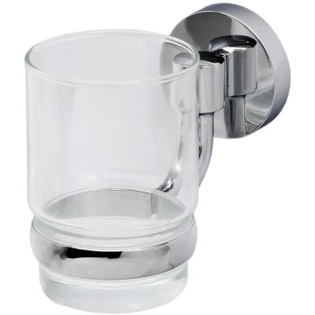 Стакан для зубных щеток WasserKRAFT Rhein K-6228 Хром — фото 1, Стаканы для зубных щеток