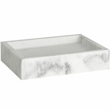 Мыльница WasserKRAFT Kammel K-9129 Белый мрамор — фото 1, Мыльницы