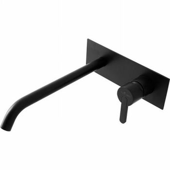 Смеситель для раковины Cezares Leaf LEAF-BLI1-NOP Черный матовый — фото 1, Смесители для раковины