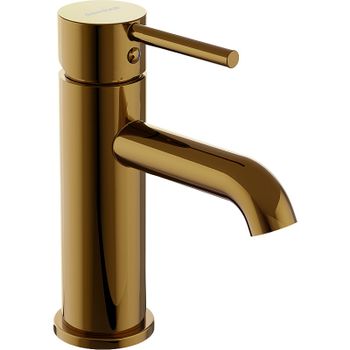 Смеситель для раковины Damixa Scandinavian Pure 360210600 Золото — фото 1, Смесители для раковины