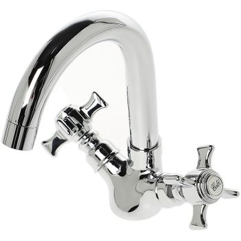 Смеситель для раковины Agger Retro-X A1701100 Хром — фото 2, Смесители для раковины