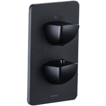 Смеситель для душа Allen Brau Infinity 5.21316-31 с термостатом Черный матовый — фото 1, Смеситель для душа