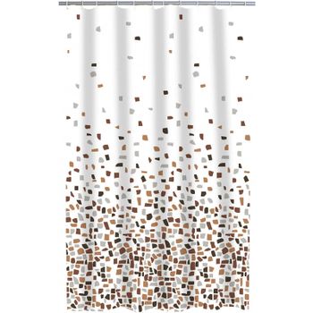 Штора для ванны Ridder Zelda 180х200 4103309 Бежевая — фото 1, Шторы для ванной