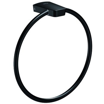 Кольцо для полотенец Sonia S6 black 168224 Черное матовое — фото 1, Полотенцедержатели