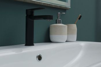 Смеситель для раковины Aquanet Passion AF300-10B 243293 Черный — фото 4, Смесители для раковины