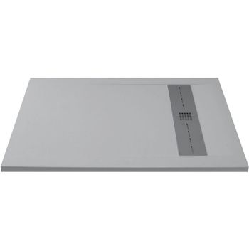 Душевой поддон из искусственного камня Aquanet Delight 120x90 260111 Серый — фото 1, Душевые поддоны из искусственного камня