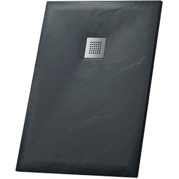 Душевой поддон из искусственного камня Grossman Strong 100x90 GR-S290100Q Графит — фото 1, Душевые поддоны из искусственного камня
