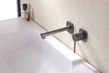 Смеситель для раковины Abber Emotion AF8812NG Никель — фото 2, Смесители для раковины