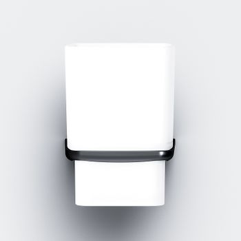 Стакан для зубных щеток AM.PM Inspire V2.0 A50A34322 Черный матовый — фото 3, Стаканы для зубных щеток