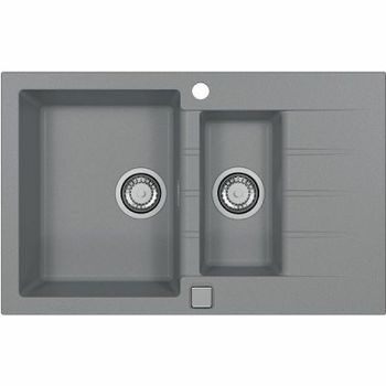 Кухонная мойка Alveus Granital Cadit 70 Concrete G81 790x500 1131360 Бетон — фото 1, Кухонные мойки