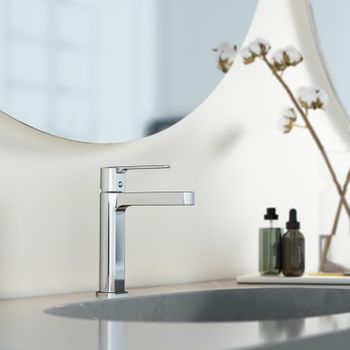 Смеситель для раковины Vincea Rondo VBF-1R1CH Хром — фото 2, Смесители для раковины