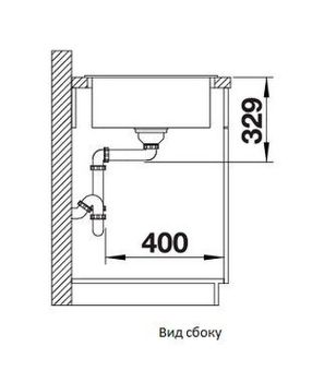 Кухонная мойка Blanco Legra XL 6 S 523331 Кофе — фото 6, Кухонные мойки