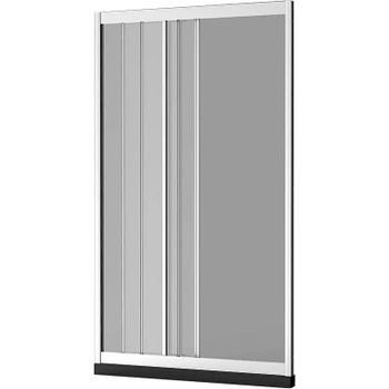 Душевая дверь Veconi Vianno VN-31 110 VN31-110-01-C5 профиль Хром стекло прозрачное — фото 1, Раздвижные душевые двери