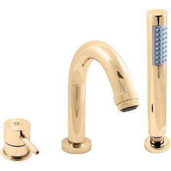 Смеситель на борт ванны Rav Slezak Seina SE962.5YZ Золото — фото 1, Смесители на борт ванны