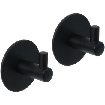 Крючки Fixsen Practica FX-558A Черные — фото 1, Крючки для полотенец