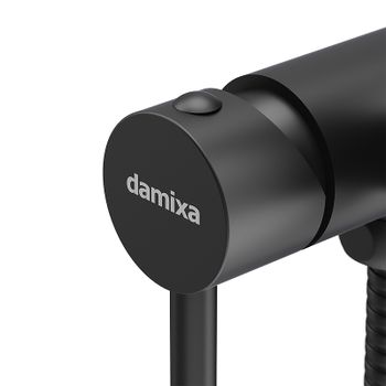 Гигиенический душ со смесителем Damixa Option 217000000 Черный матовый — фото 6, Гигиенические души