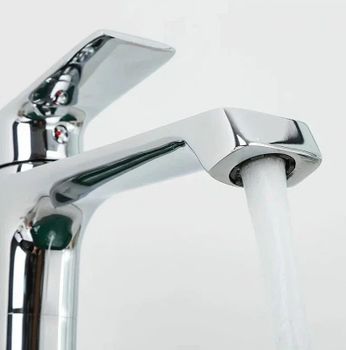 Смеситель для раковины Frap H71 F1071-2 Хром — фото 6, Смесители для раковины