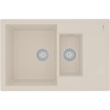 Кухонная мойка Lemark Ramza 760 9910042 Шампань — фото 1, Кухонные мойки