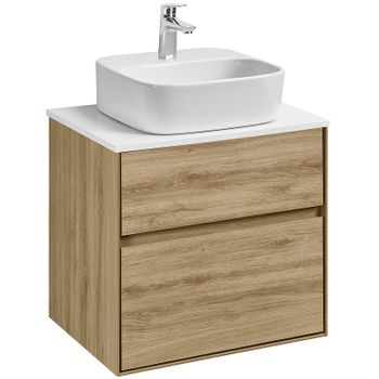 Столешница под раковину Aquaton Либерти 60 1A280903LY010 Белый глянец — фото 4, Столешницы под раковину