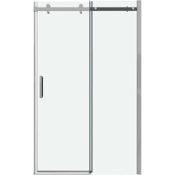 Душевая дверь Grossman Classic 130 100.K33.04.130.10.00 профиль Хром стекло прозрачное — фото 1, Раздвижные душевые двери