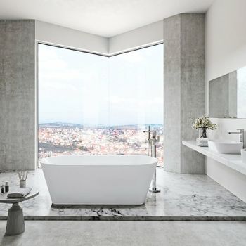 Смеситель для ванны Ravak Chrome X070101 Хром — фото 4, Смесители напольные