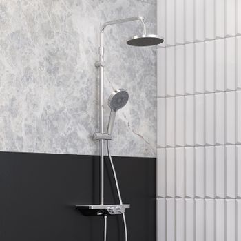 Душевая система Damixa Apollo 947730000 Хром — фото 2, Душевые стойки