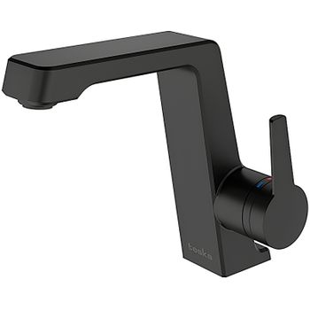 Смеситель для раковины Teska Thetis E5208 Черный матовый — фото 2, Смесители для раковины