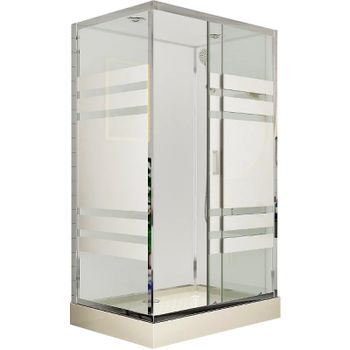 Душевая кабина Esbano ESE-118CKR 110x85 ESKE118CKR без гидромассажа — фото 1, Душевые кабины