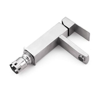 Смеситель для раковины Frap H802 F10802 Сатин — фото 4, Смесители для раковины