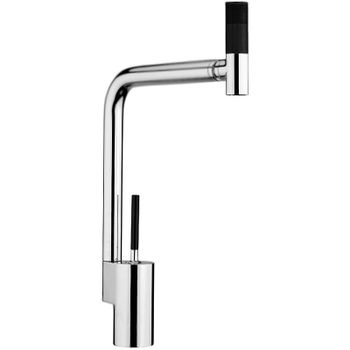 Смеситель для кухни Webert Kitchen 360 TS920302779 Хром Черный матовый — фото 1, Смесители для кухни