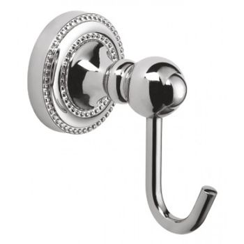 Крючок для полотенец Fixsen Style FX-41105 Хром — фото 1, Крючки для полотенец