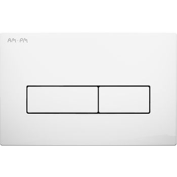 Клавиша смыва AM.PM ErgoFit М I110301 Белая глянцевая — фото 1, Кнопки смыва